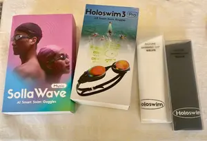 Holoswim goggles ready for testing