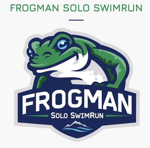 Logo of the Frogman Swimrun series Greece 2026