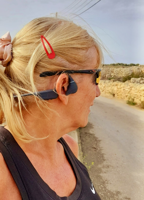 Mogsy with Nank headphones Mogsy with Nank headphones