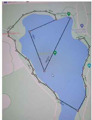 Mudskipper Sasamat 6.5 km swimrun Route Map 1