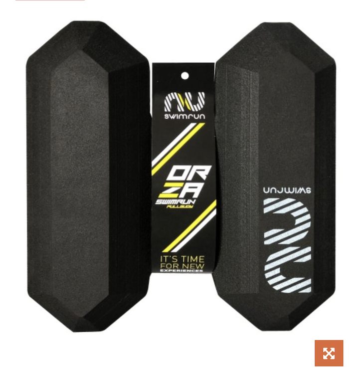 Nu Orza swimrun pull buoy from the front Nu Orza swimrun pull buoy from the front