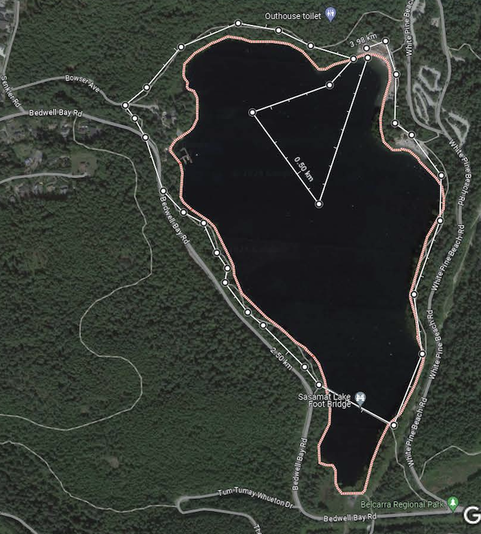 Mudskipper Swimrun race Sasamat 2 Route Map 5 Mudskipper Swimrun race Sasamat 2 Route Map 5