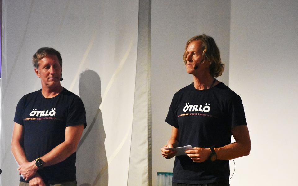 Otillo Swimrun race directors Mats Skott and Michael Lemmel, founders of Swimrun