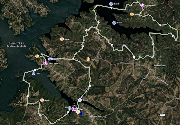 Swimrun Portugal Zezere Sprint Race Distance Route Map Swimrun Portugal Zezere Sprint Race Distance Route Map