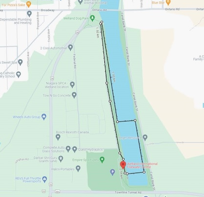 Welland2 route map 1