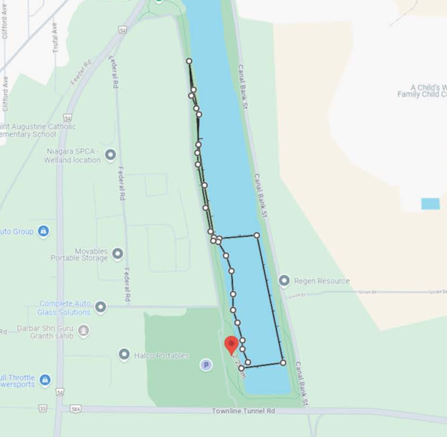Welland2 route map 3