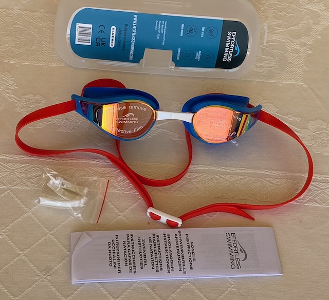 Nanoclear Strike mirror goggles by Effortless swimming - unboxed!
