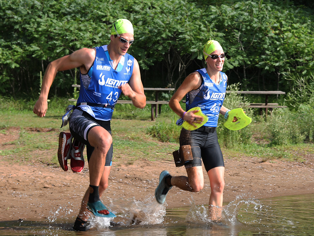 Swim run discount